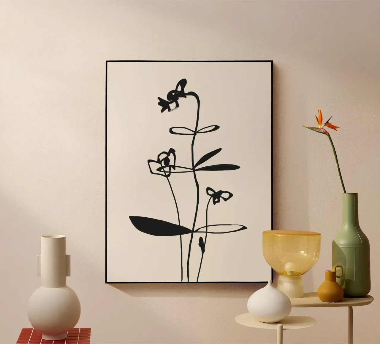 Linea Bloom plexiglass da LeaDArt