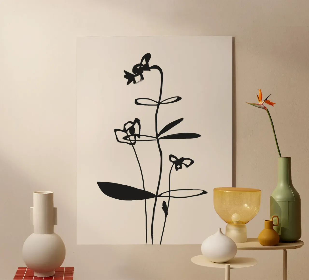 Linea Bloom plexiglass da LeaDArt