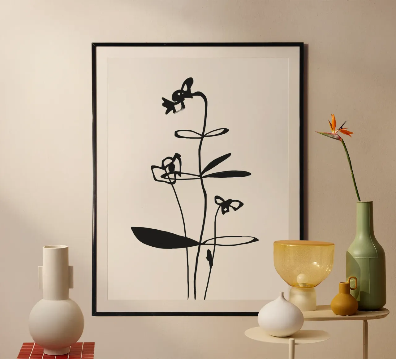 Linea Bloom poster da LeaDArt