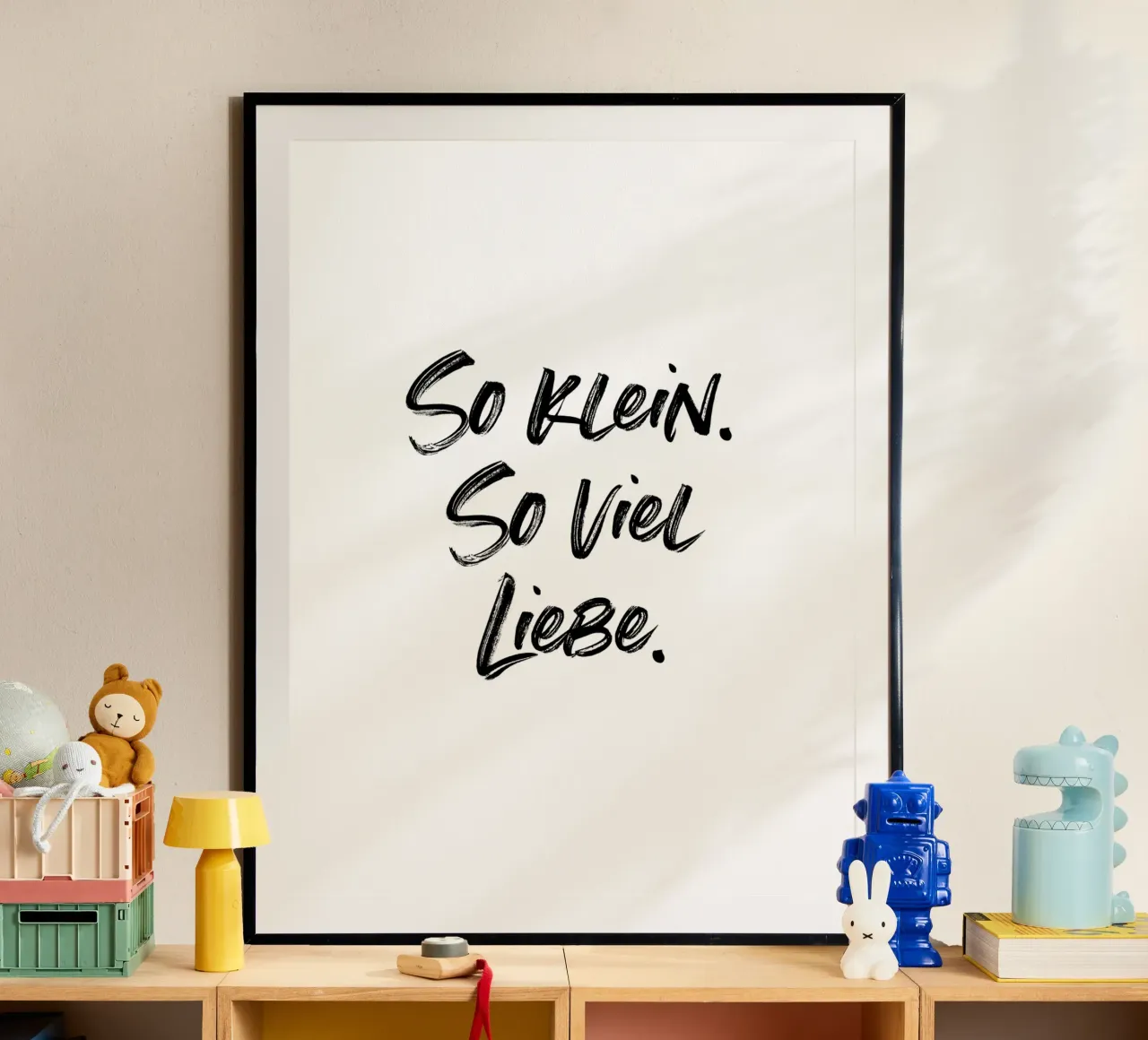 So klein. So viel Liebe. | minimalistic design carta hahnemühle da just typo
