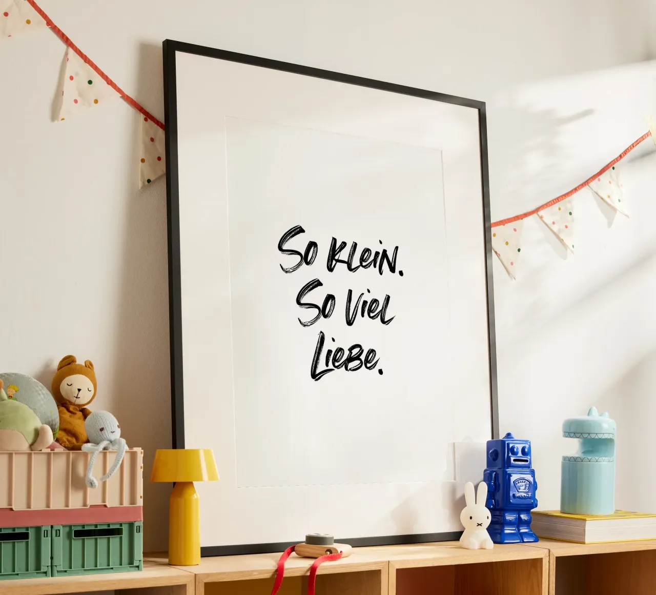 So klein. So viel Liebe. | minimalistic design hahnemühle by just typo