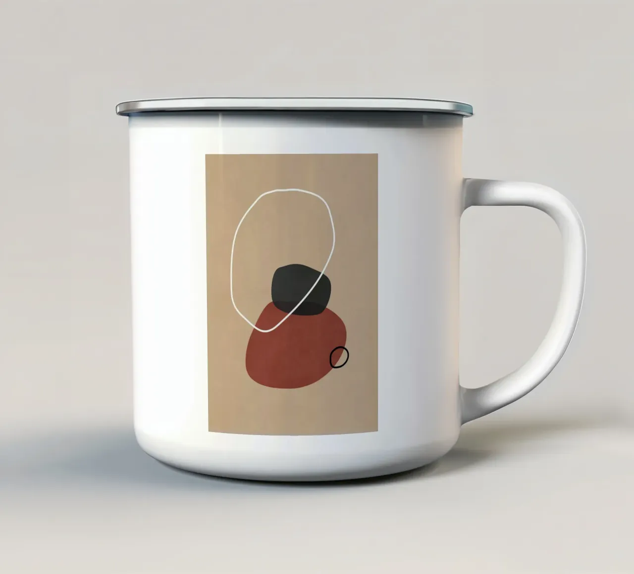Equilibrato tazza in smalto da LeaDArt