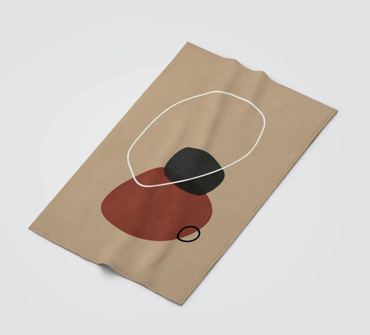 Ausgewogene Fleecedecke von LeaDArt