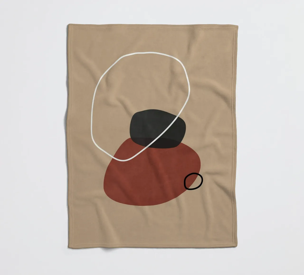 Ausgewogene Fleecedecke von LeaDArt