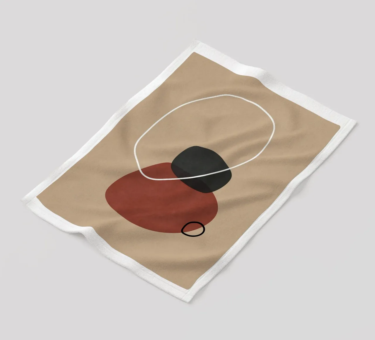 Ausgewogene Fleecedecke von LeaDArt