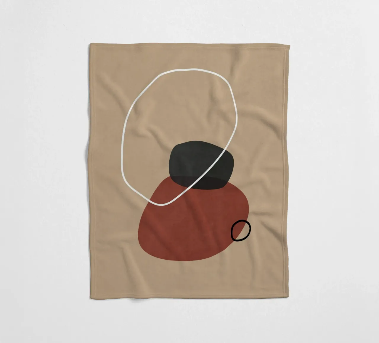 Ausgewogene Fleecedecke von LeaDArt