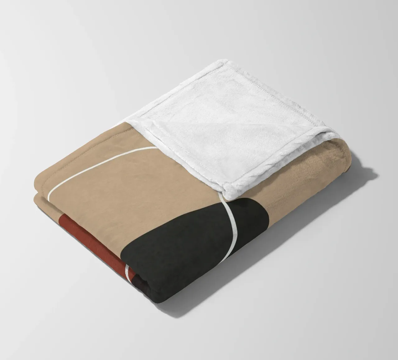 Ausgewogene Fleecedecke von LeaDArt