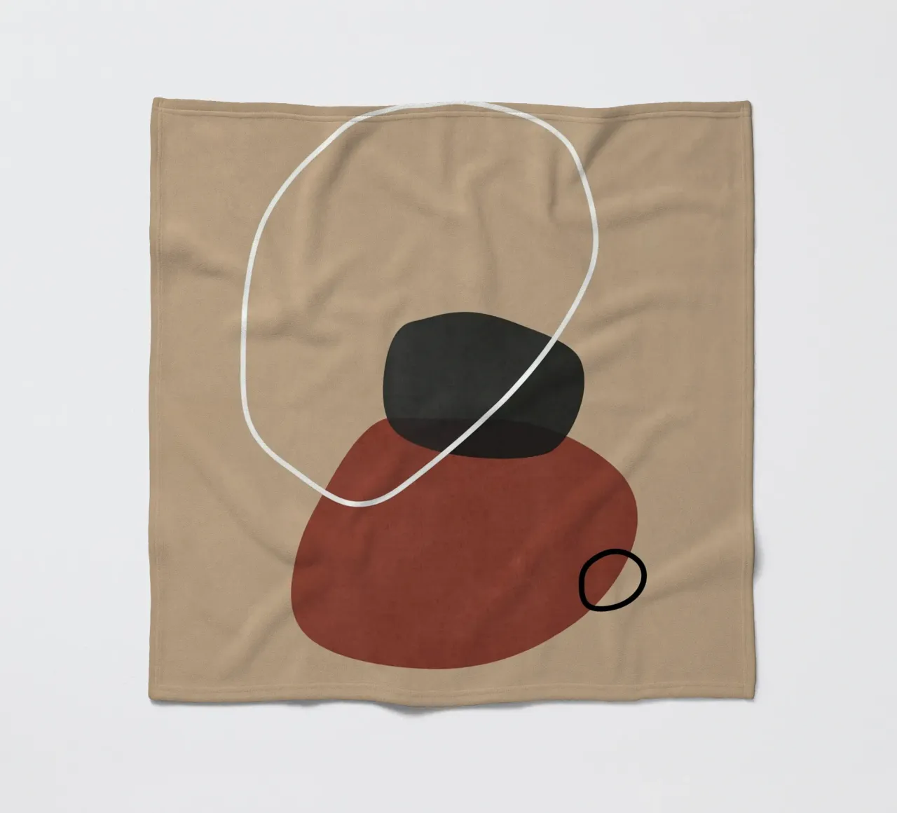 Ausgewogene Fleecedecke von LeaDArt