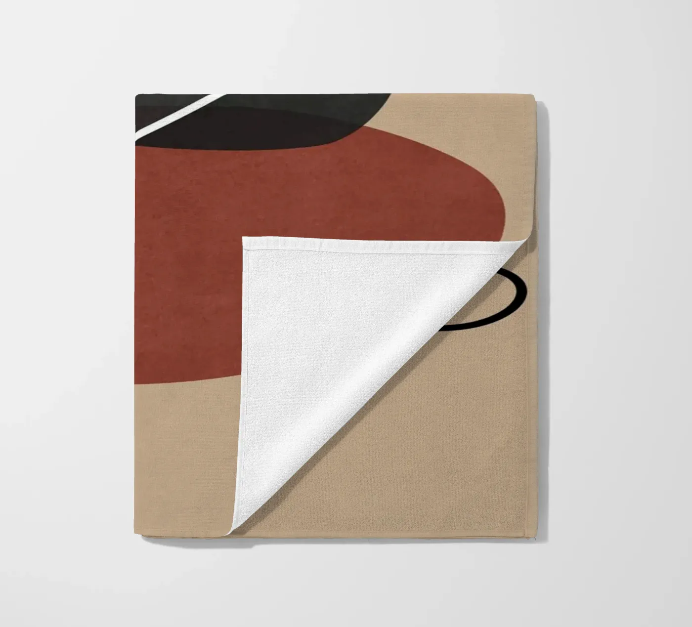 Balanced beach towel by LeaDArt