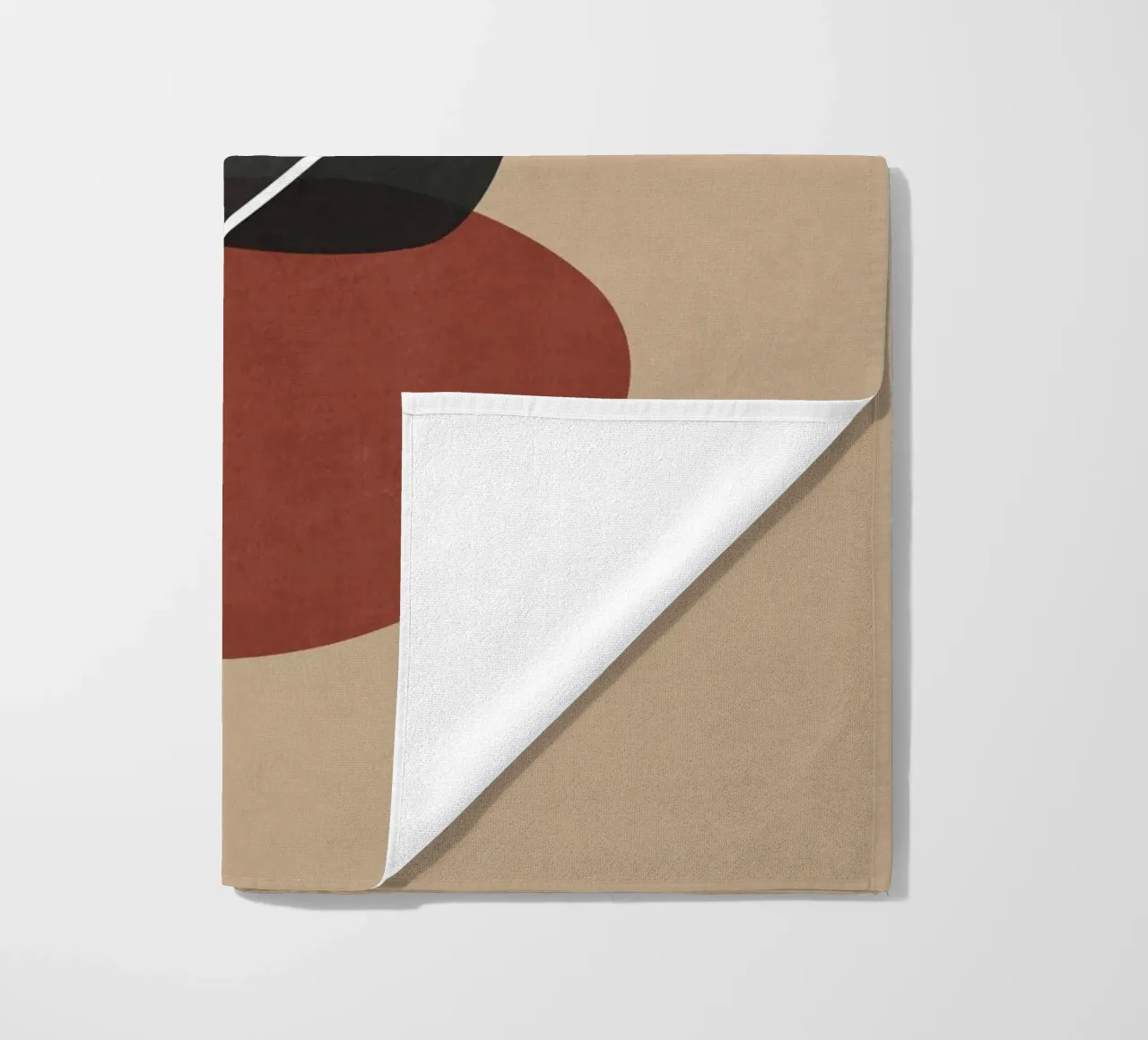 Balanced beach towel by LeaDArt