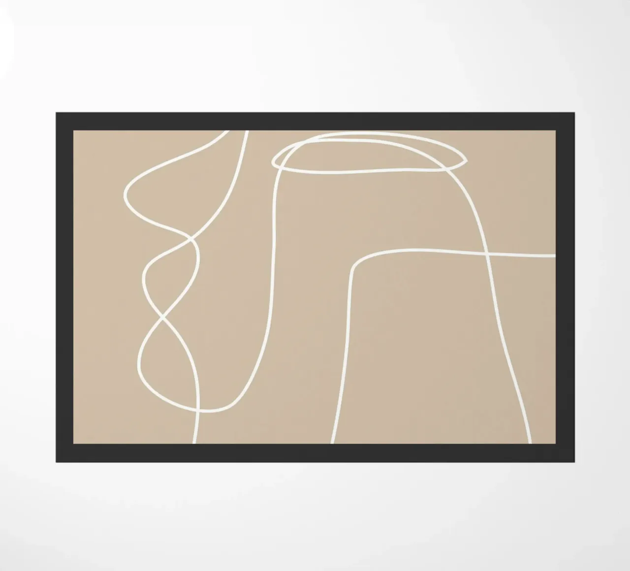 Single Line doormat by LeaDArt