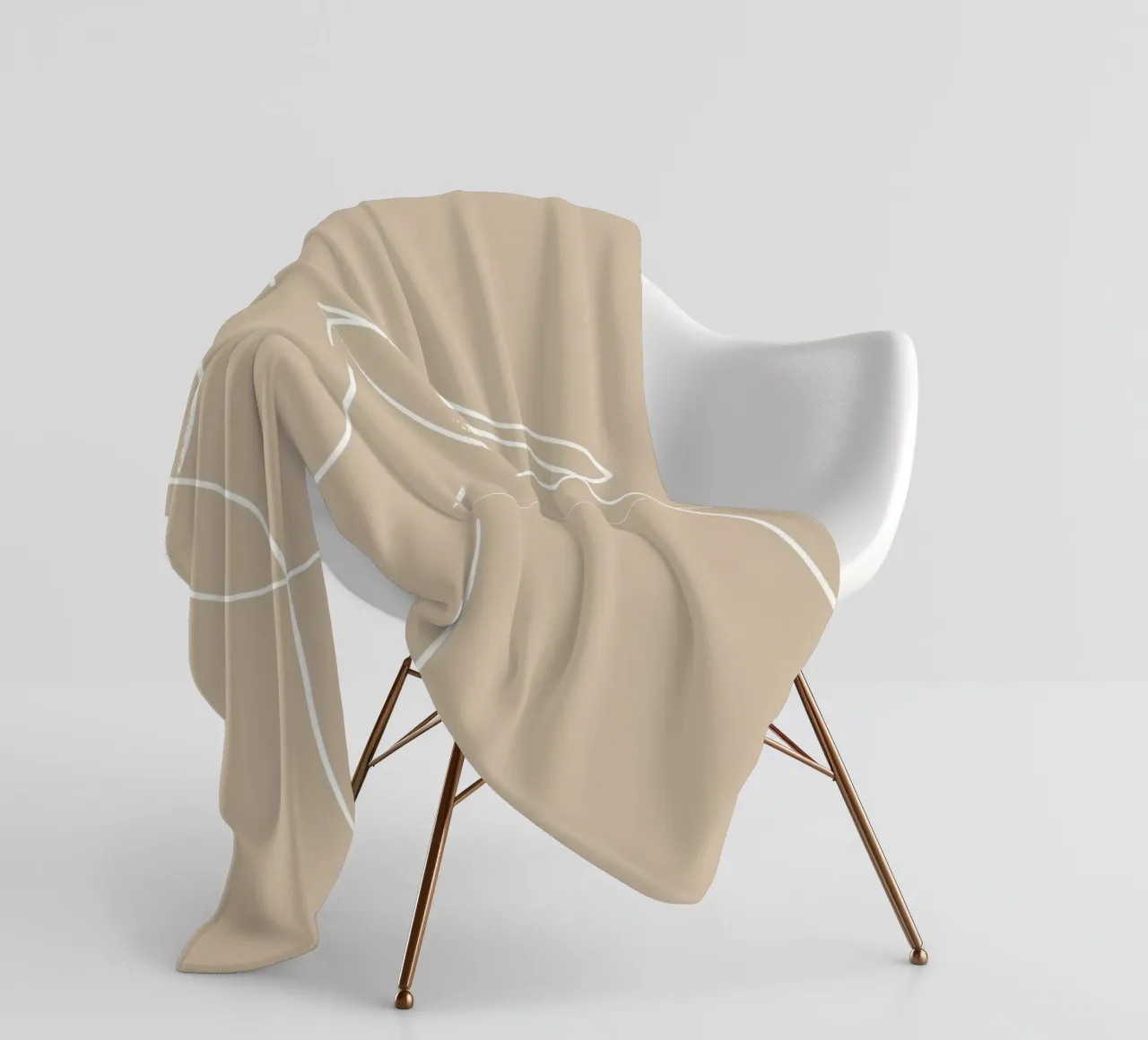 Linea singola coperta in pile da LeaDArt