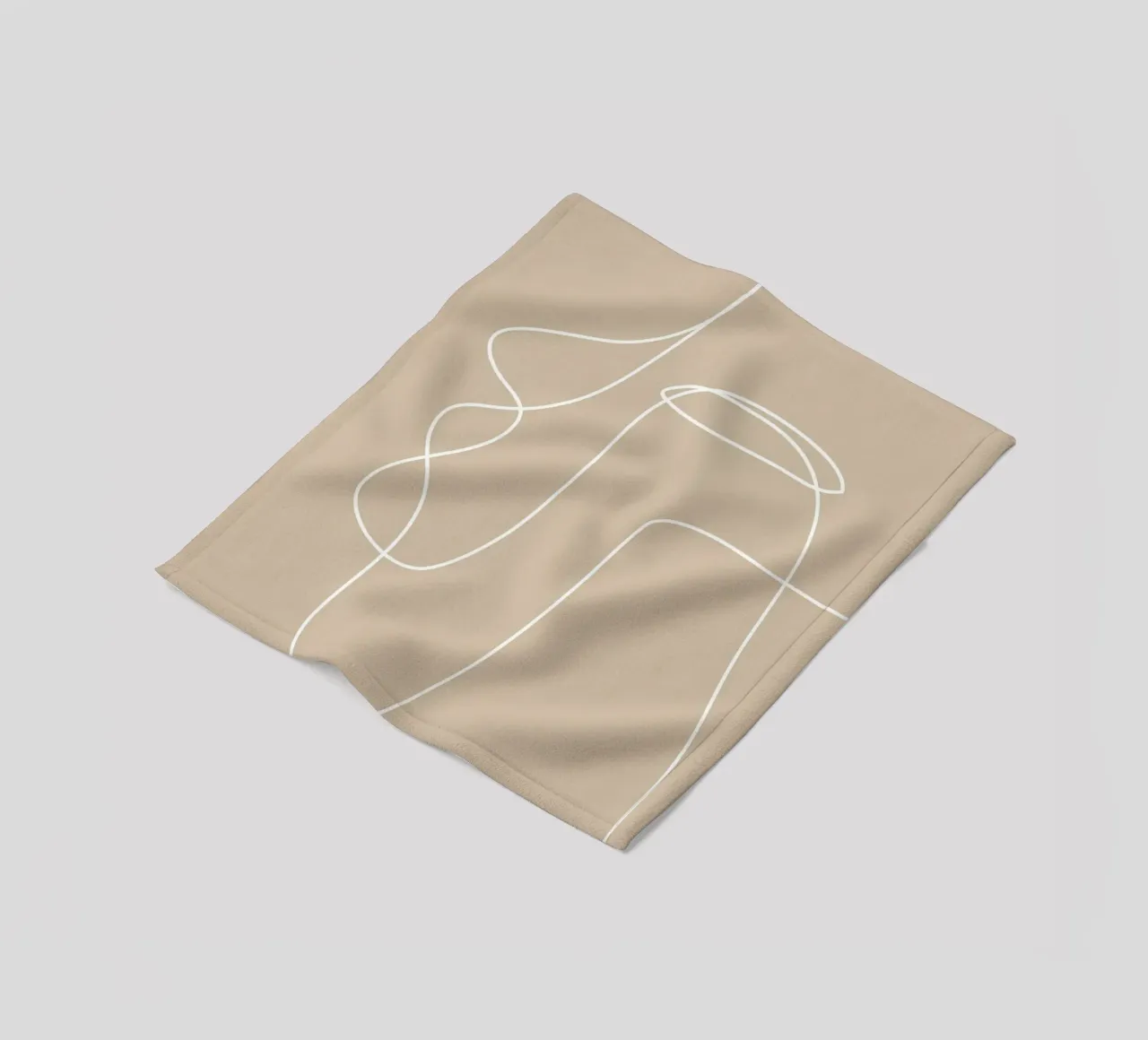 Linea singola coperta in pile da LeaDArt