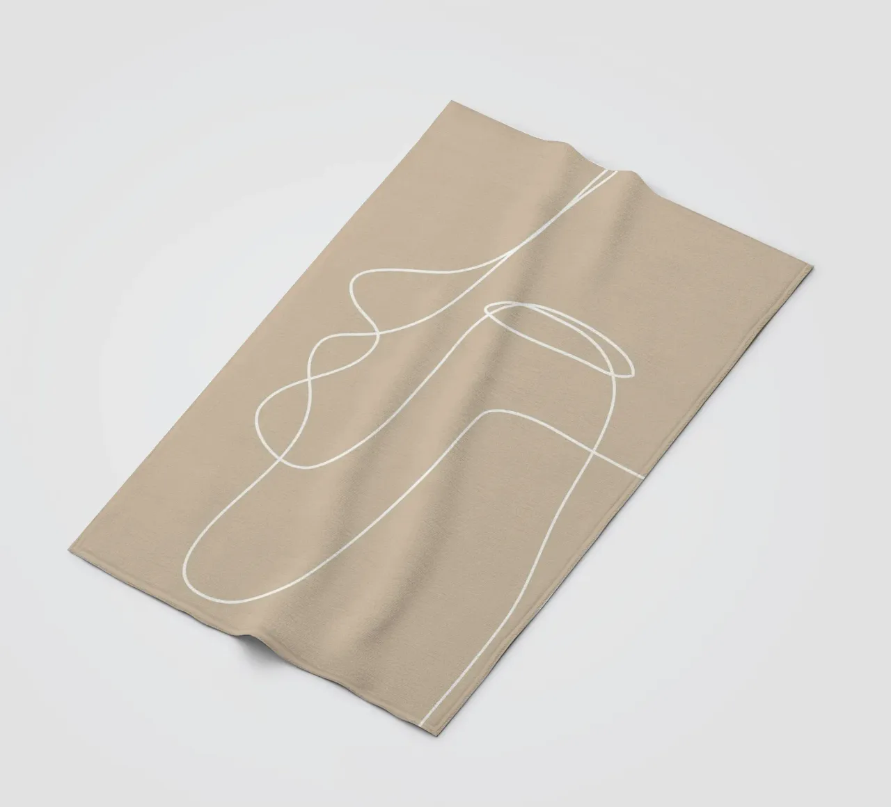 Linea singola coperta in pile da LeaDArt