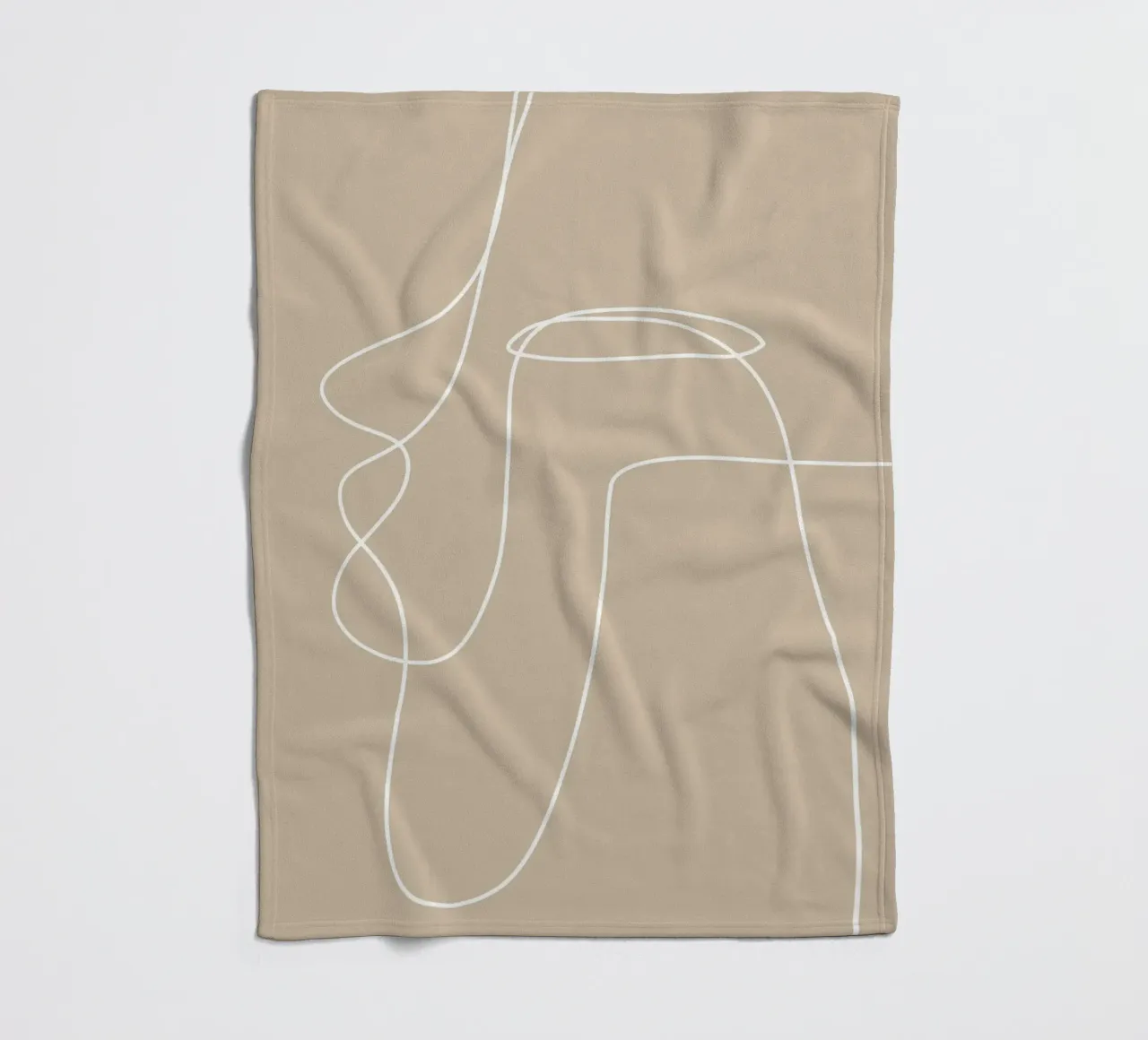 Linea singola coperta in pile da LeaDArt