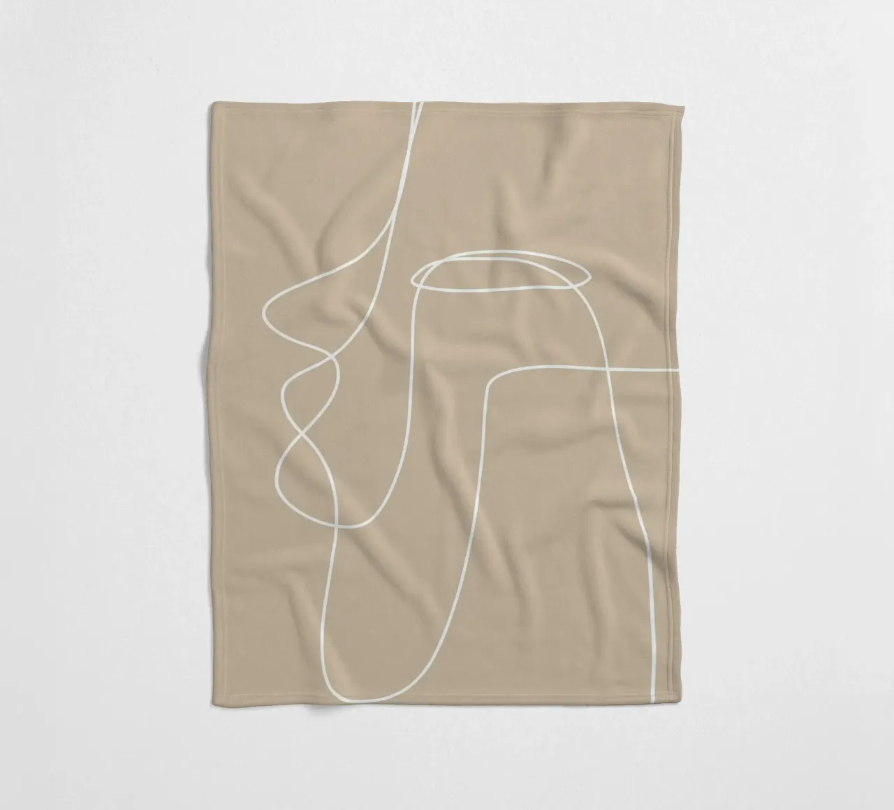 Linea singola coperta in pile da LeaDArt