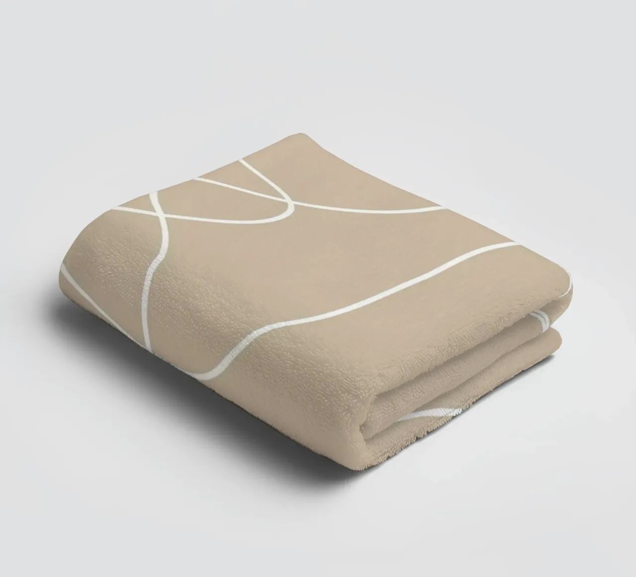 Linea singola asciugamano da bagno da LeaDArt
