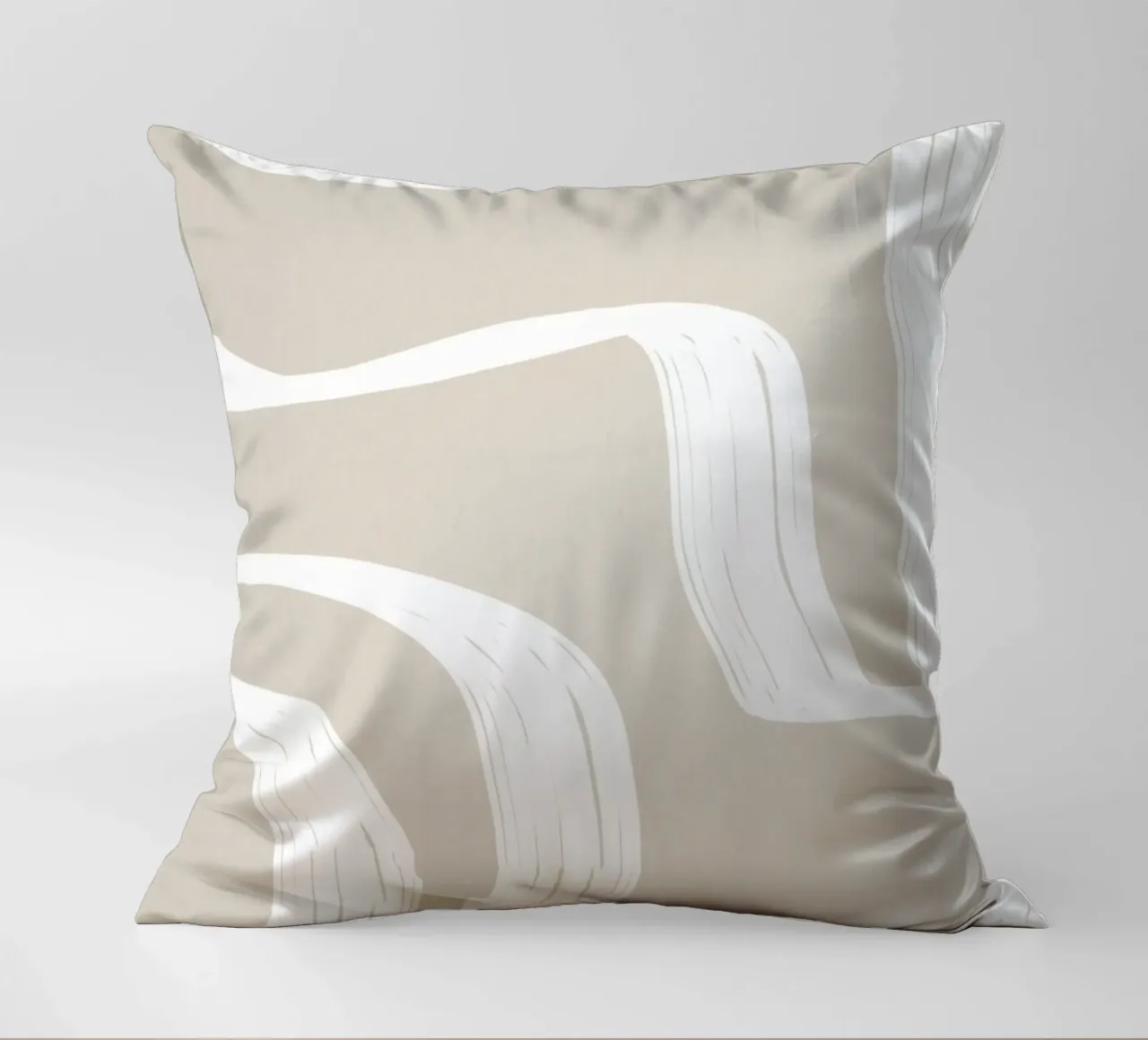 Curve bianche cuscino da LeaDArt