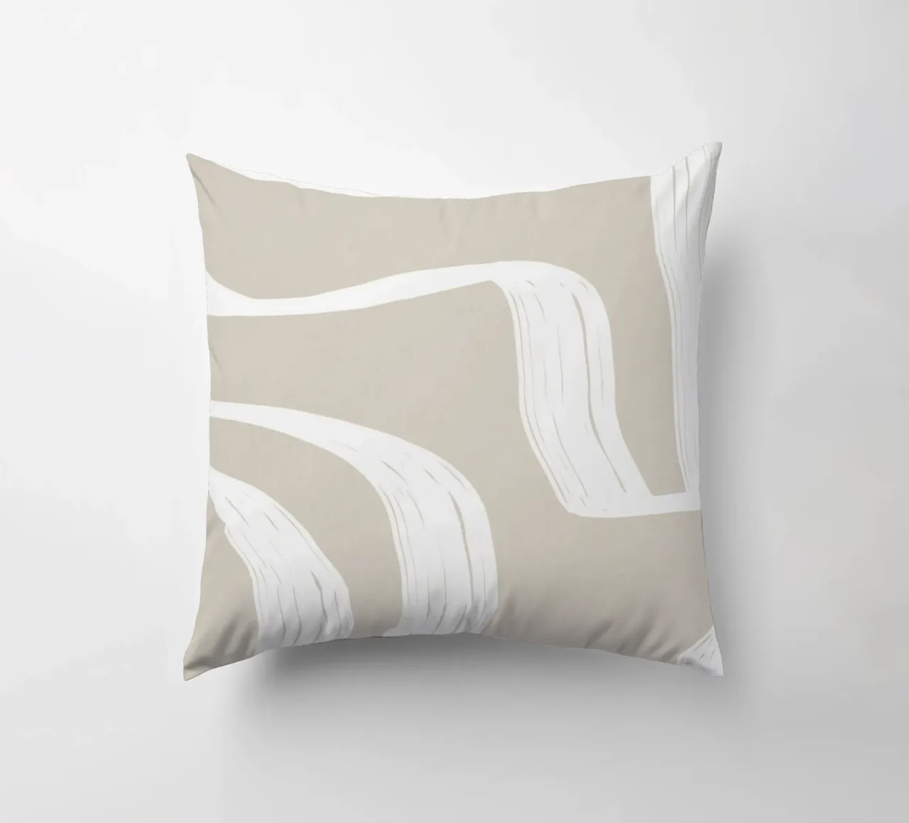 Curve bianche cuscino da LeaDArt