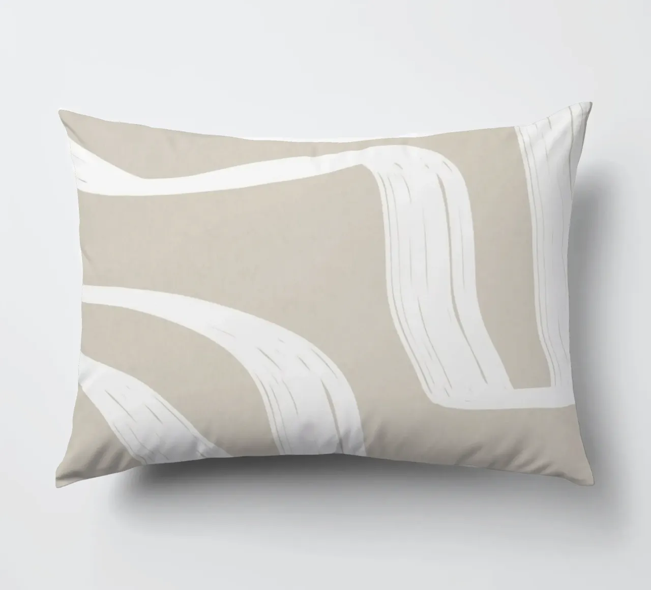 Curve bianche cuscino da LeaDArt