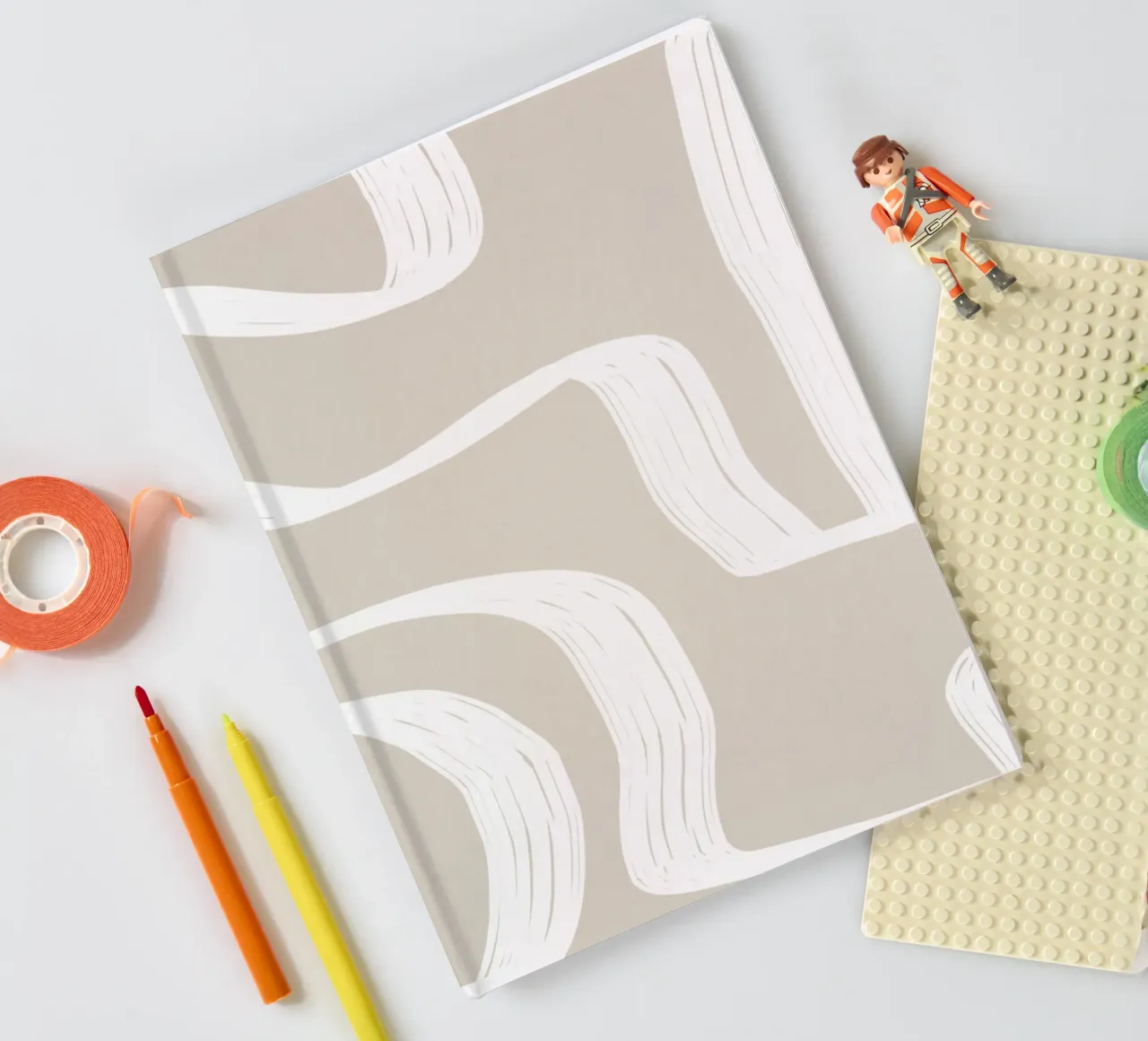 Curve bianche diario da LeaDArt