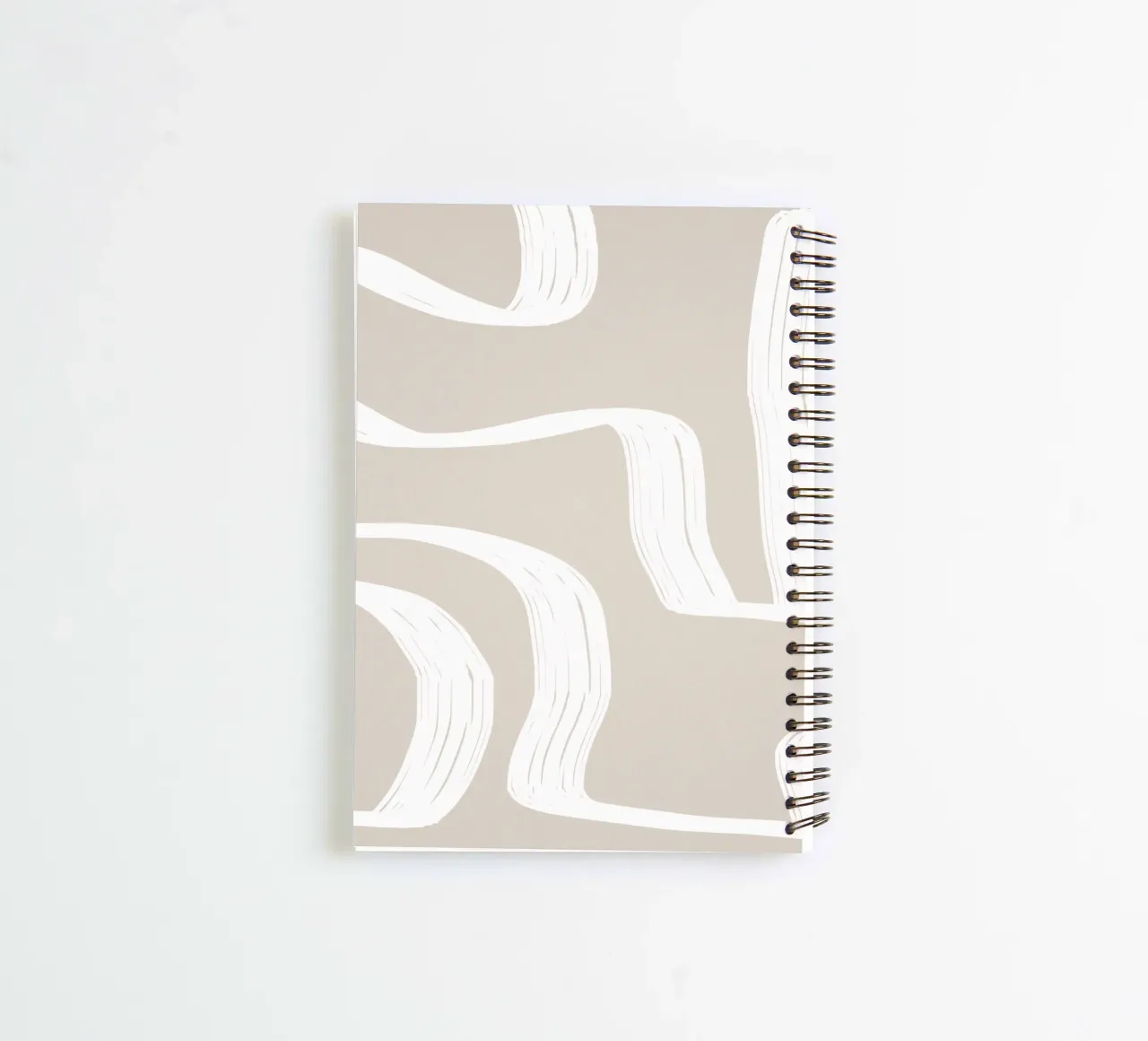 Curve bianche diario ad anelli da LeaDArt