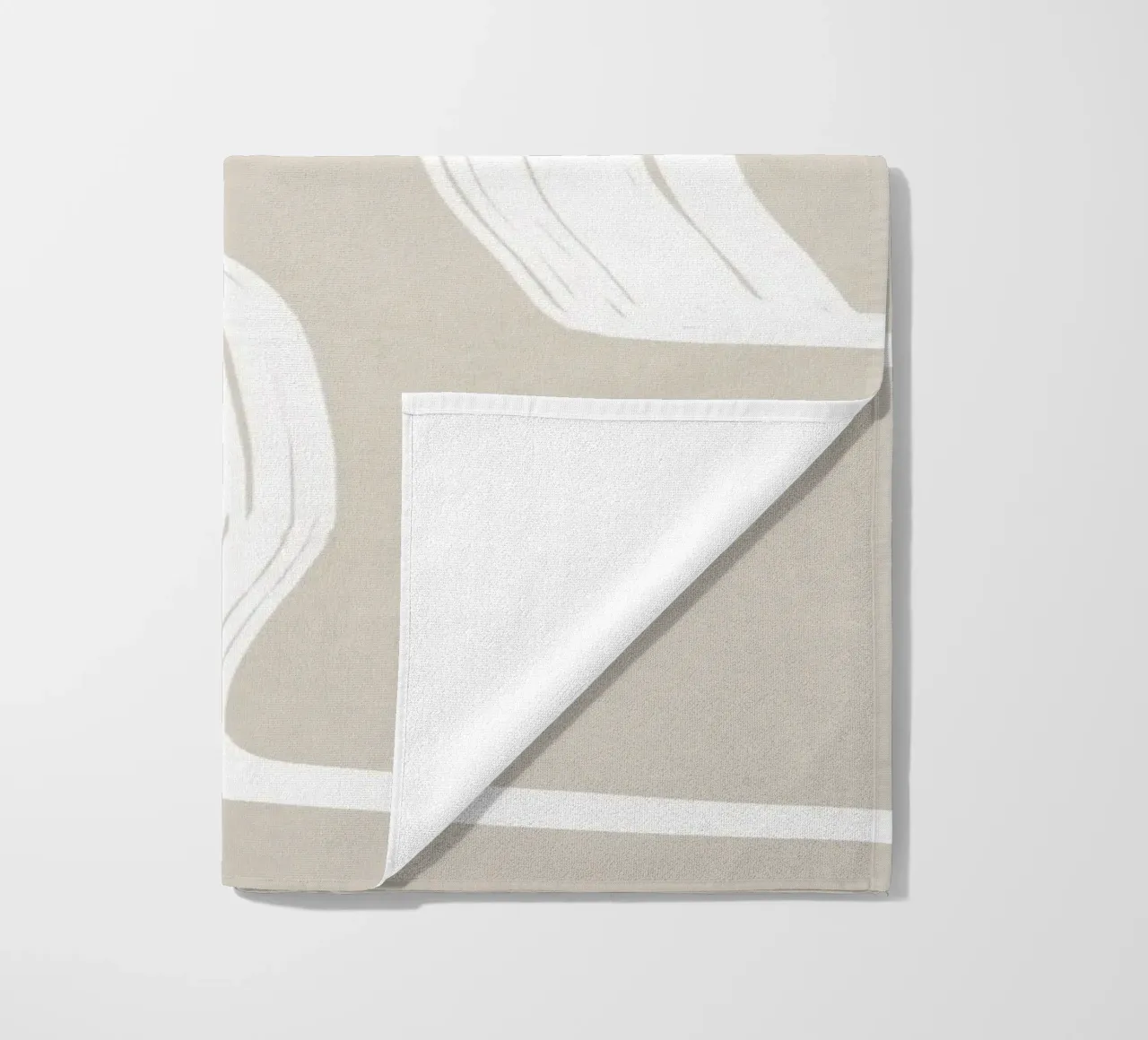 Curve bianche telo mare da LeaDArt