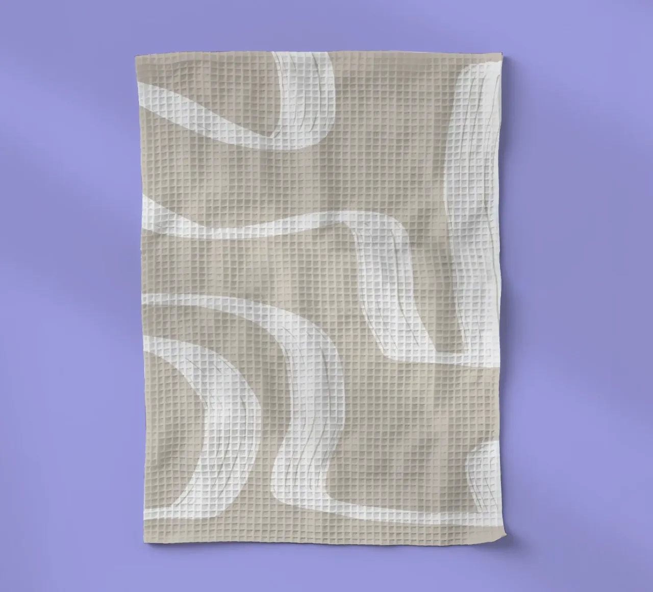 Curve bianche canovaccio da cucina da LeaDArt