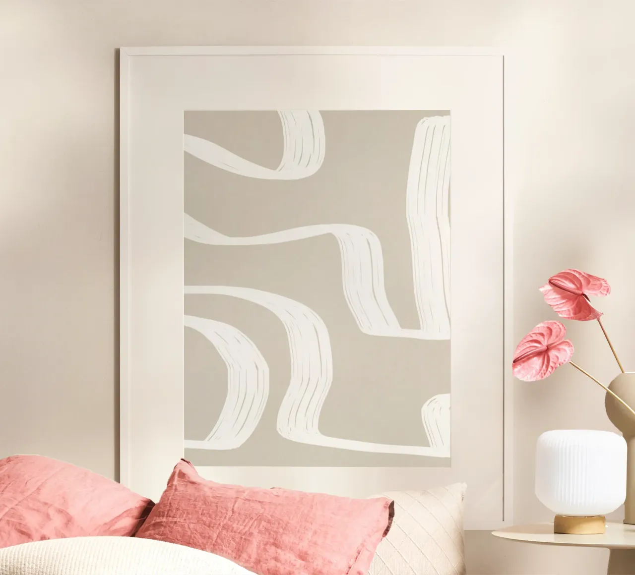 Curve bianche carta hahnemühle da LeaDArt