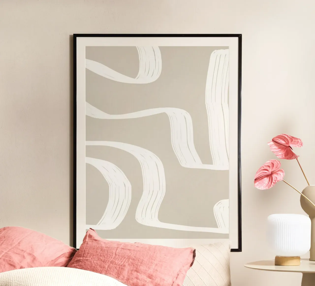 Curve bianche carta hahnemühle da LeaDArt