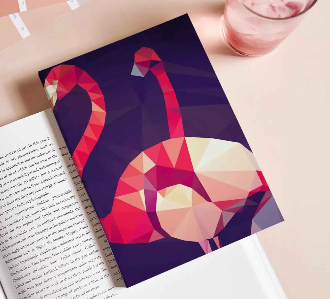Phoenicopterus roseus notebook by Matěj Kašpar Jirásek