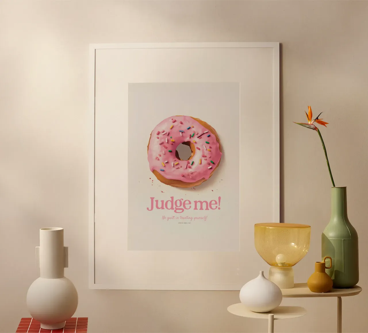 Donut Judge Me Hahnemühle von Jonas Loose