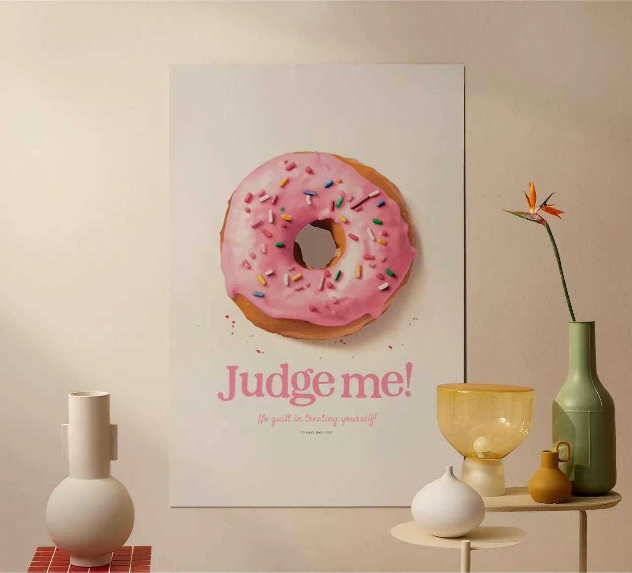 Donut Judge Me Hahnemühle von Jonas Loose