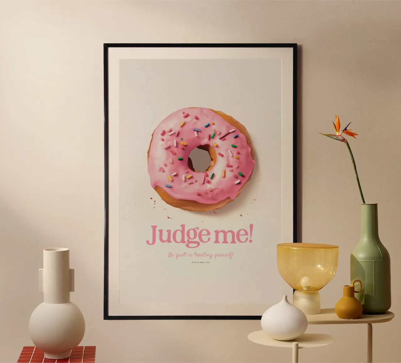 Donut Judge Me Hahnemühle von Jonas Loose