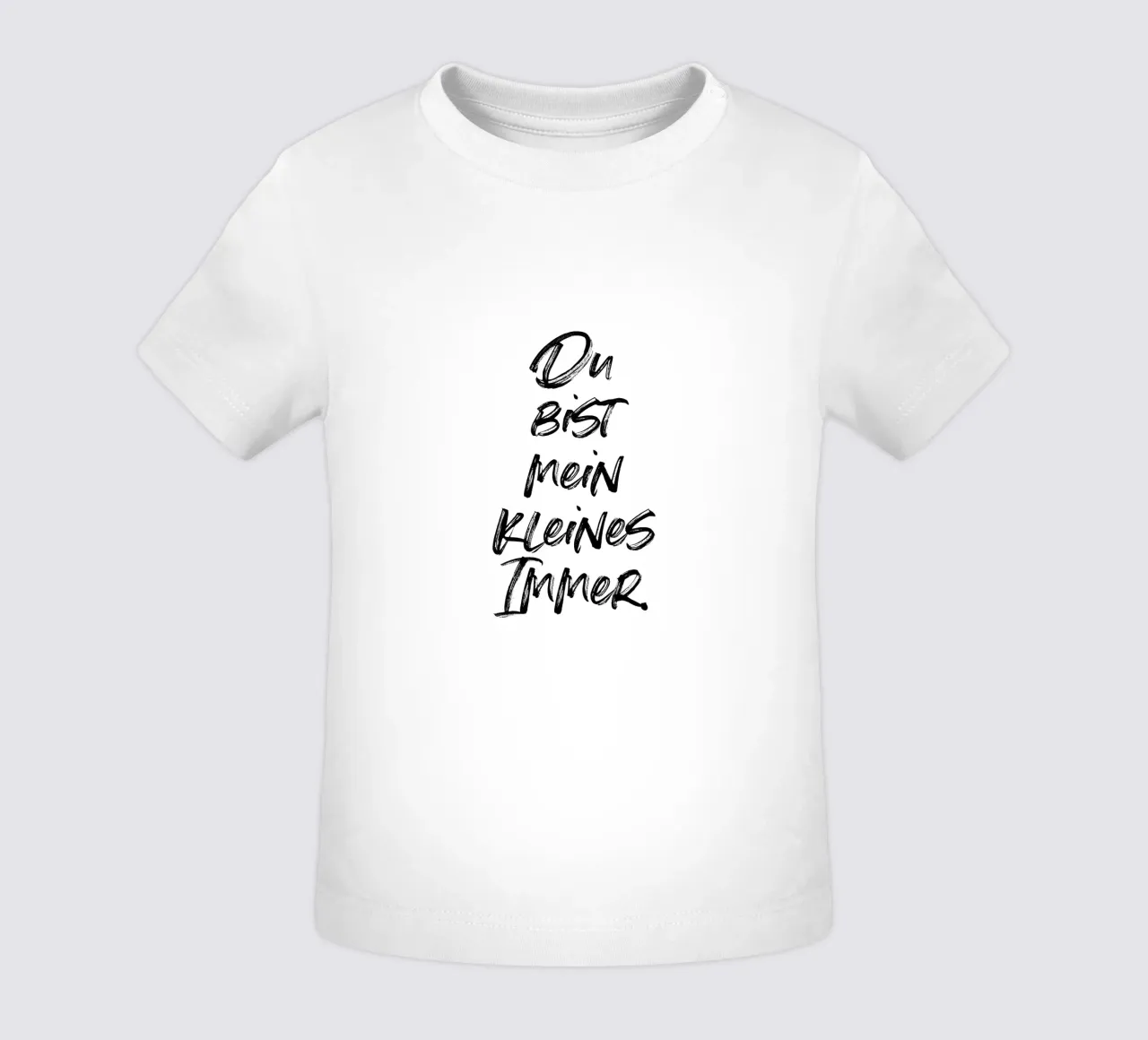 Du bist mein kleines Immer. | minimalistic design maglietta neonato da just typo
