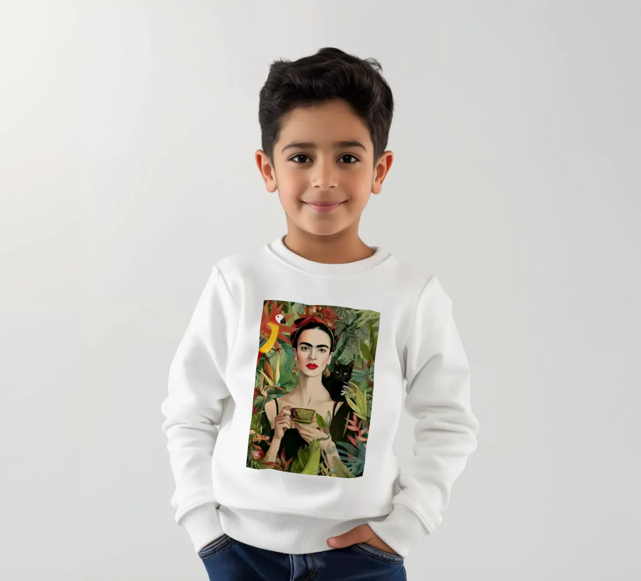 Frida in the Garden of Thoughts felpa bambino da Clara August