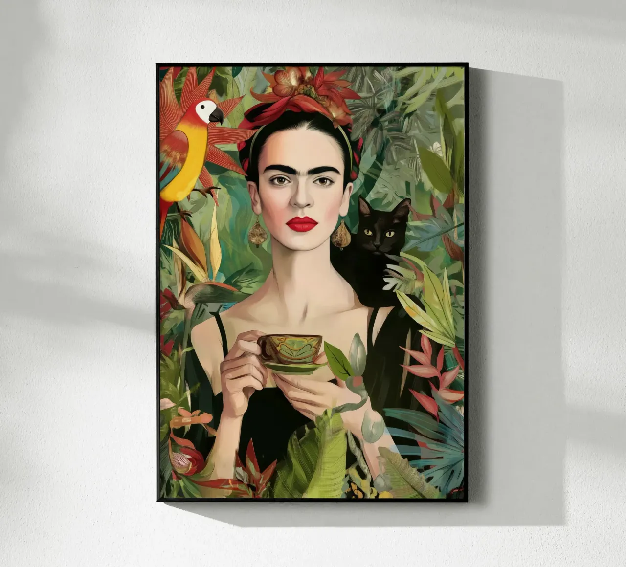 Frida in the Garden of Thoughts plexiglass da Clara August