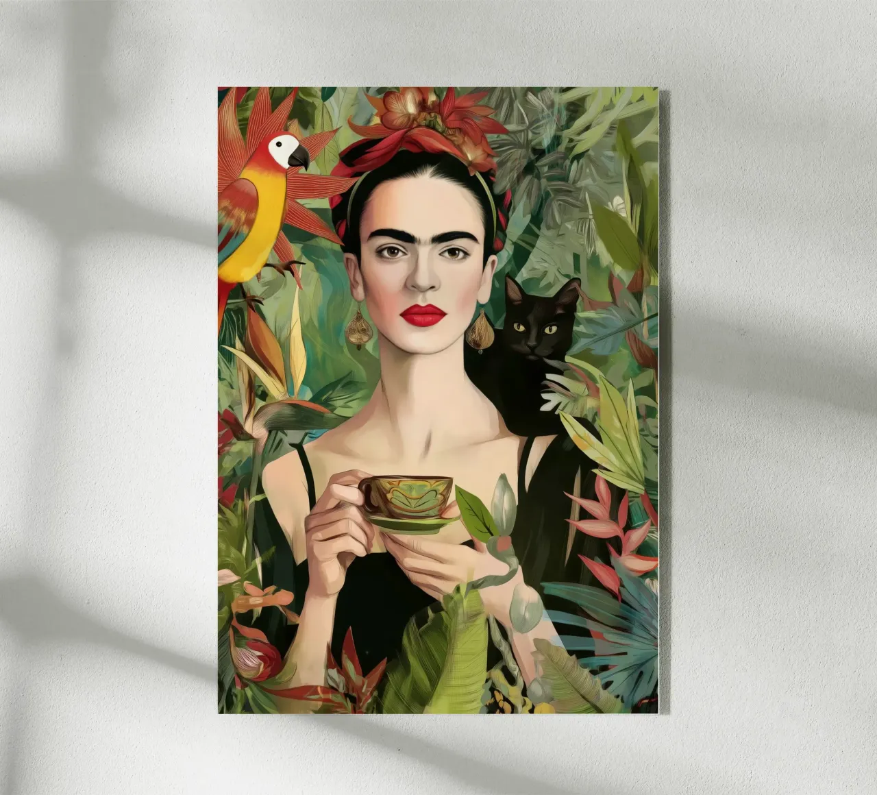 Frida in the Garden of Thoughts plexiglass da Clara August