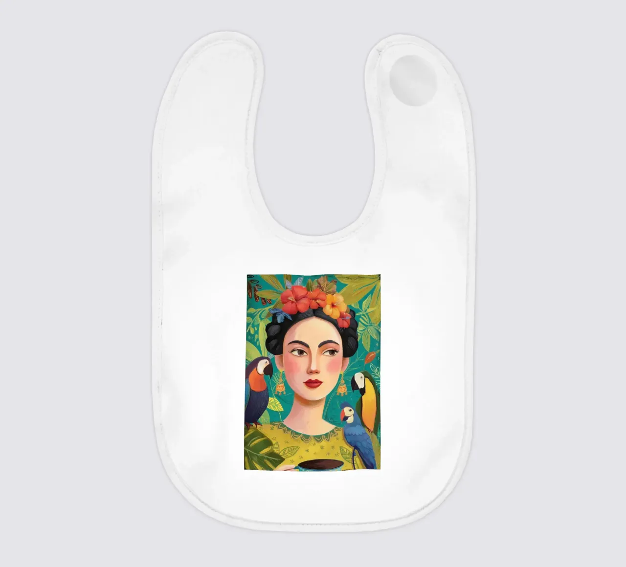 Tropical Frida Babylätzchen von Clara August