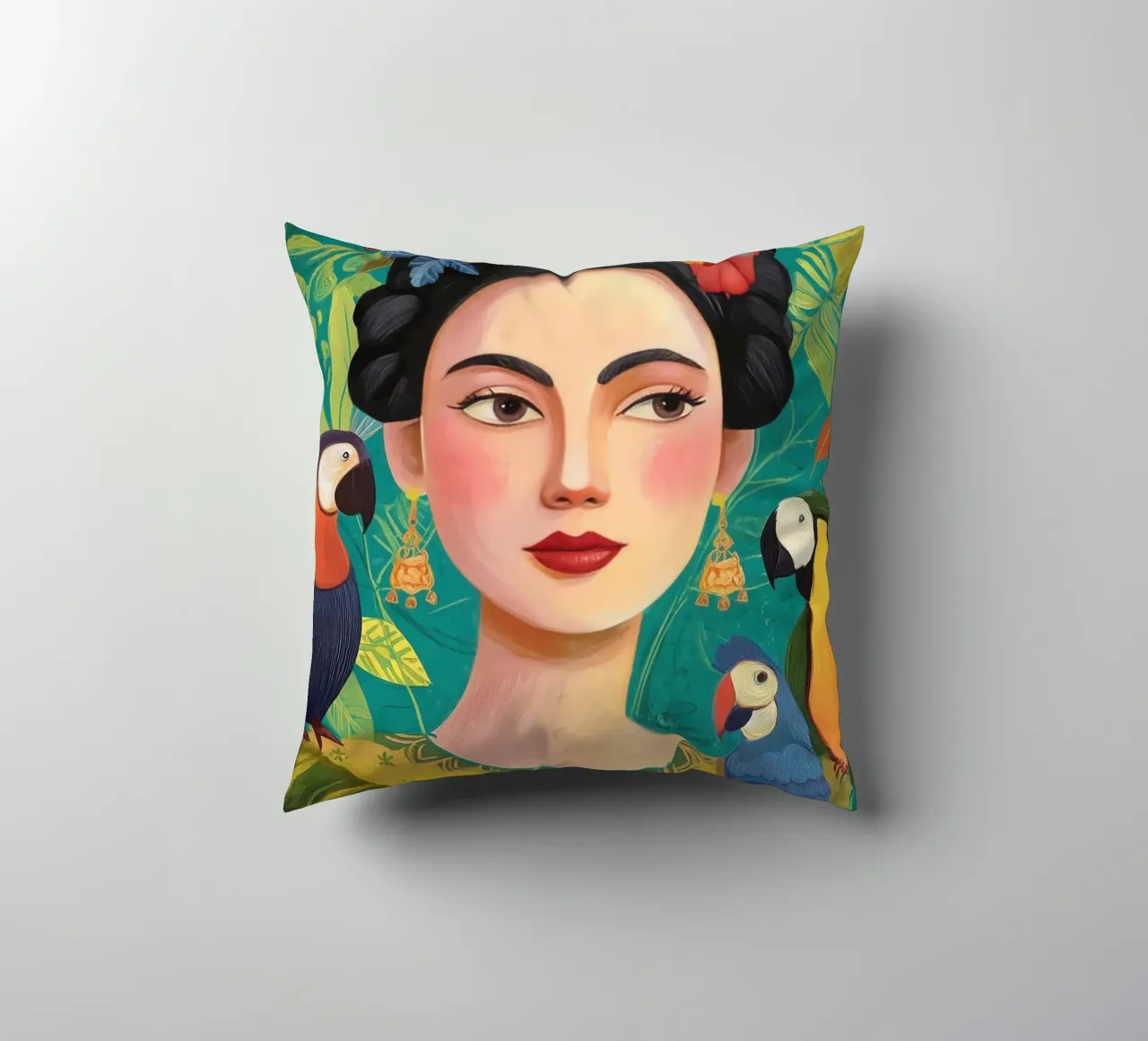 Tropical Frida cuscino da Clara August