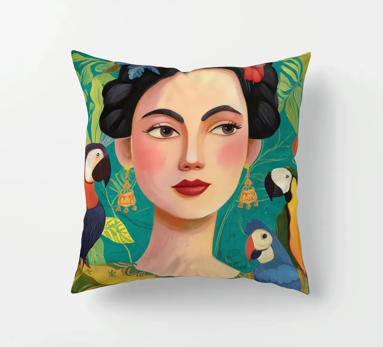 Tropical Frida cuscino da Clara August