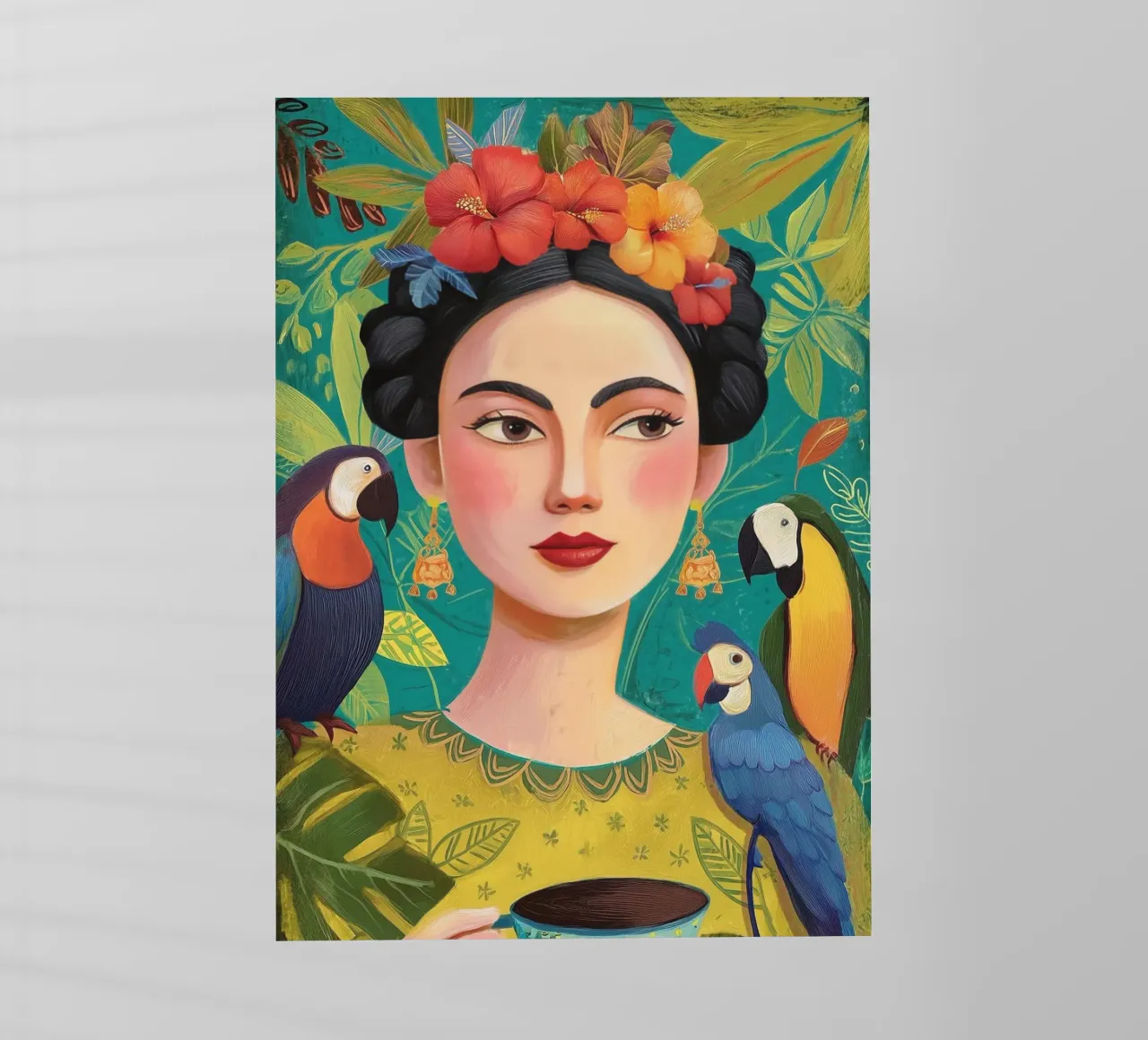 Tropical Frida pellicola backlit da Clara August