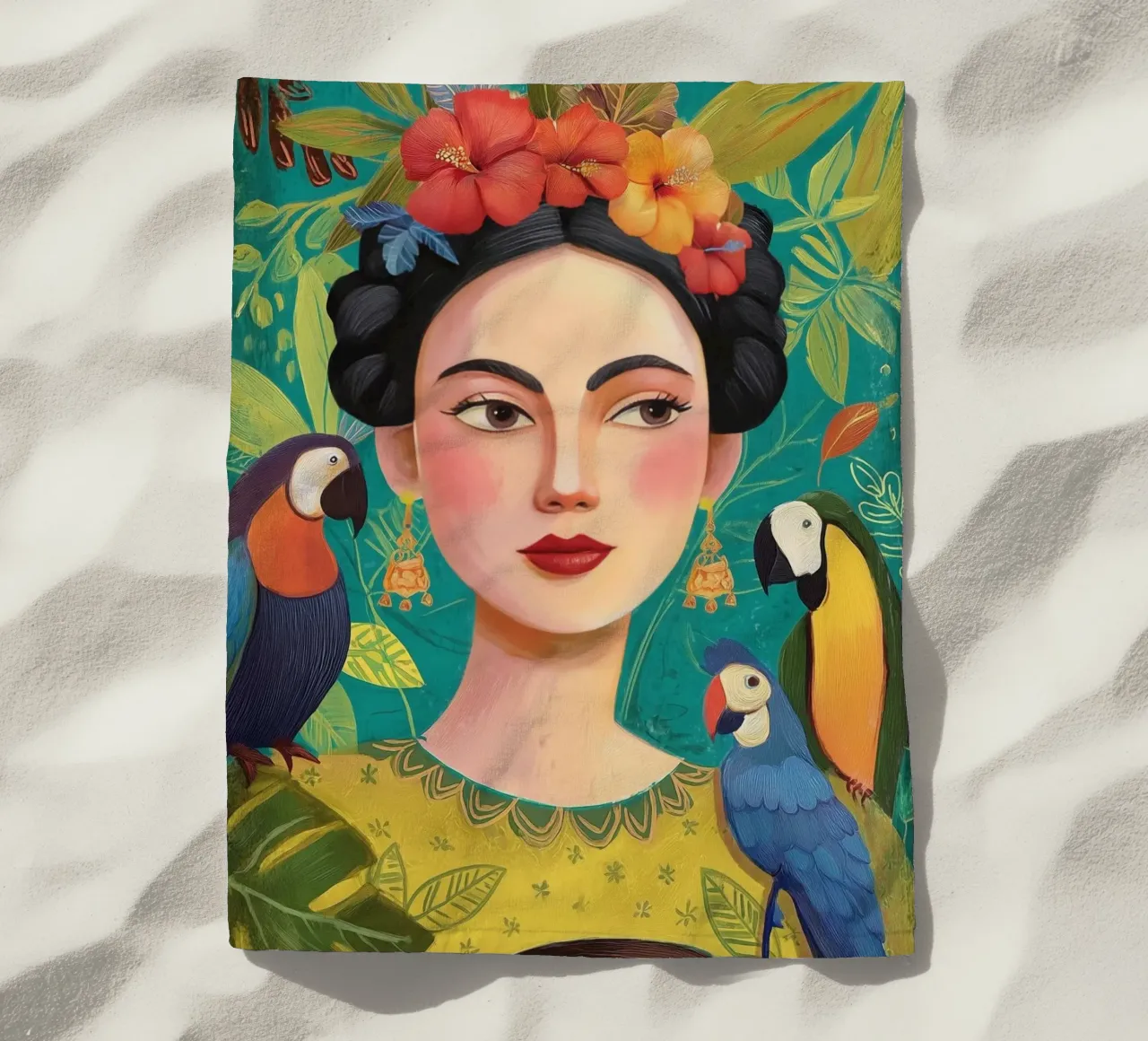 Tropical Frida telo mare da Clara August