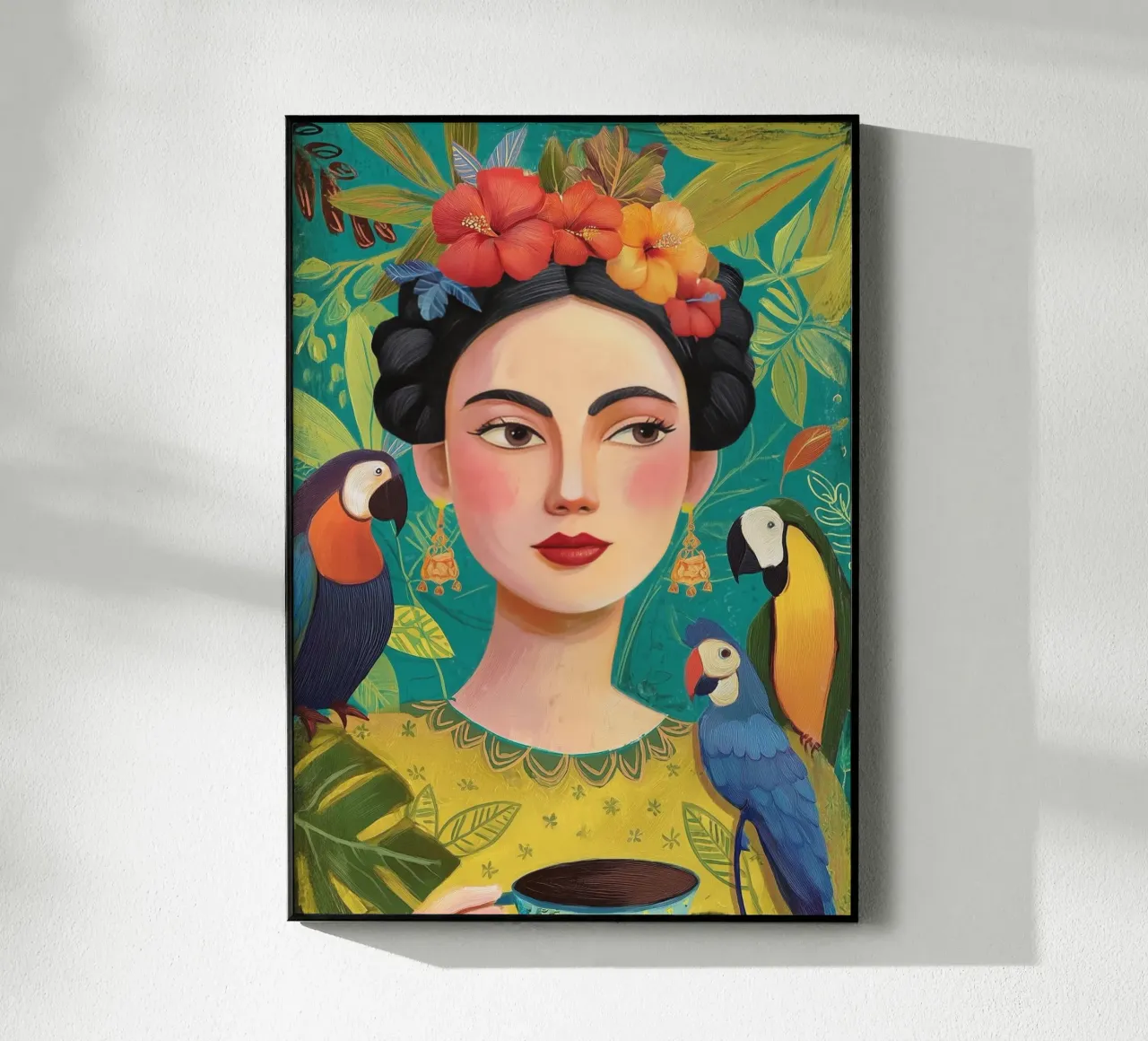 Tropical Frida plexiglass da Clara August