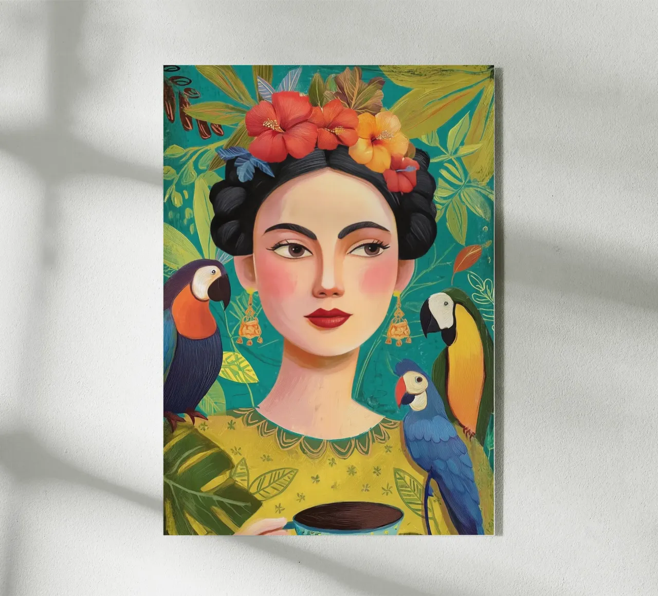 Tropical Frida plexiglass da Clara August