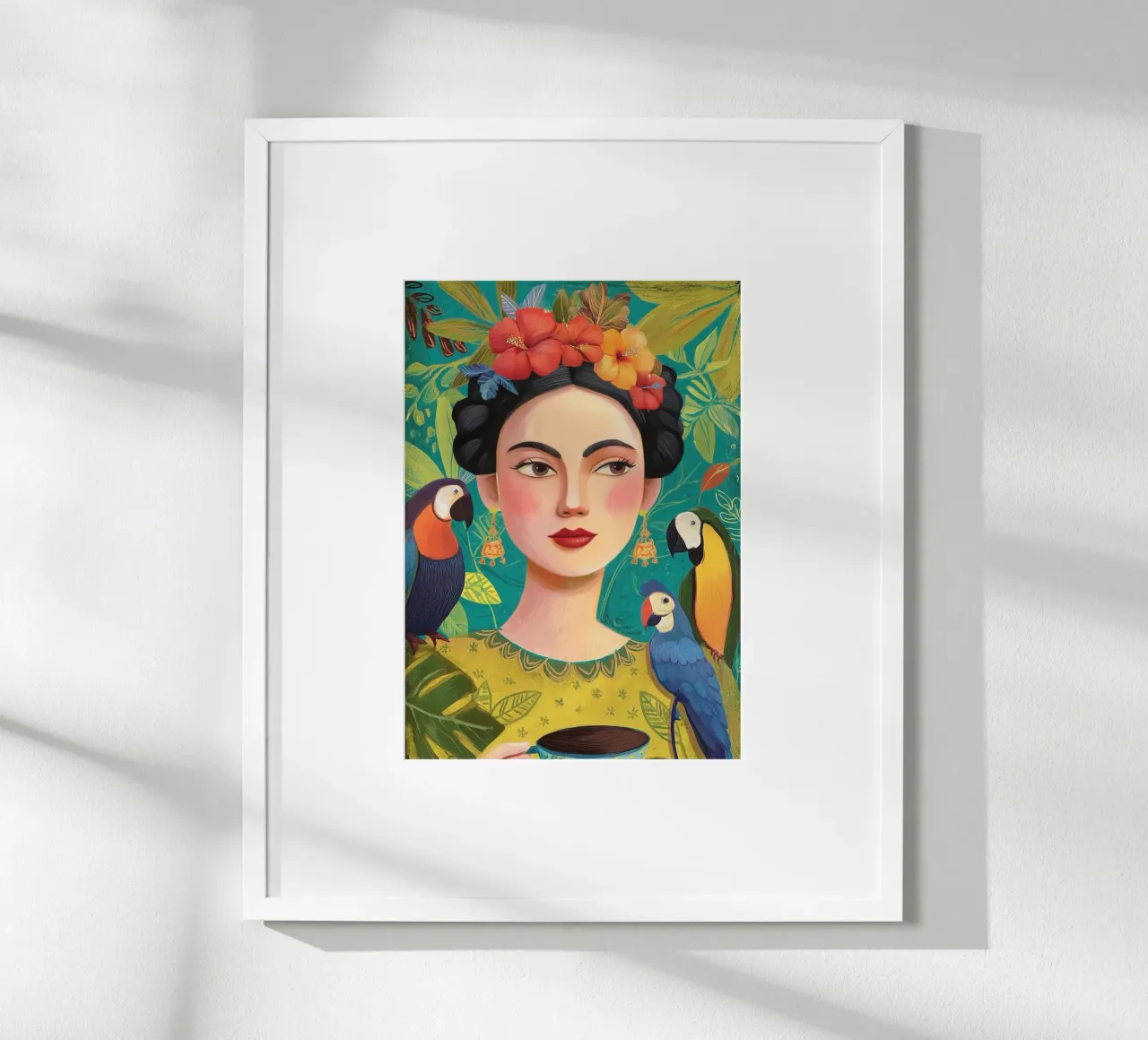 Tropical Frida carta hahnemühle da Clara August