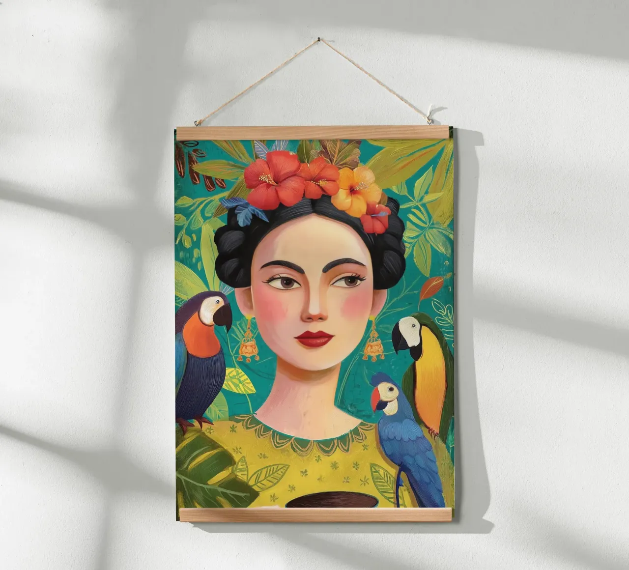 Tropical Frida carta hahnemühle da Clara August