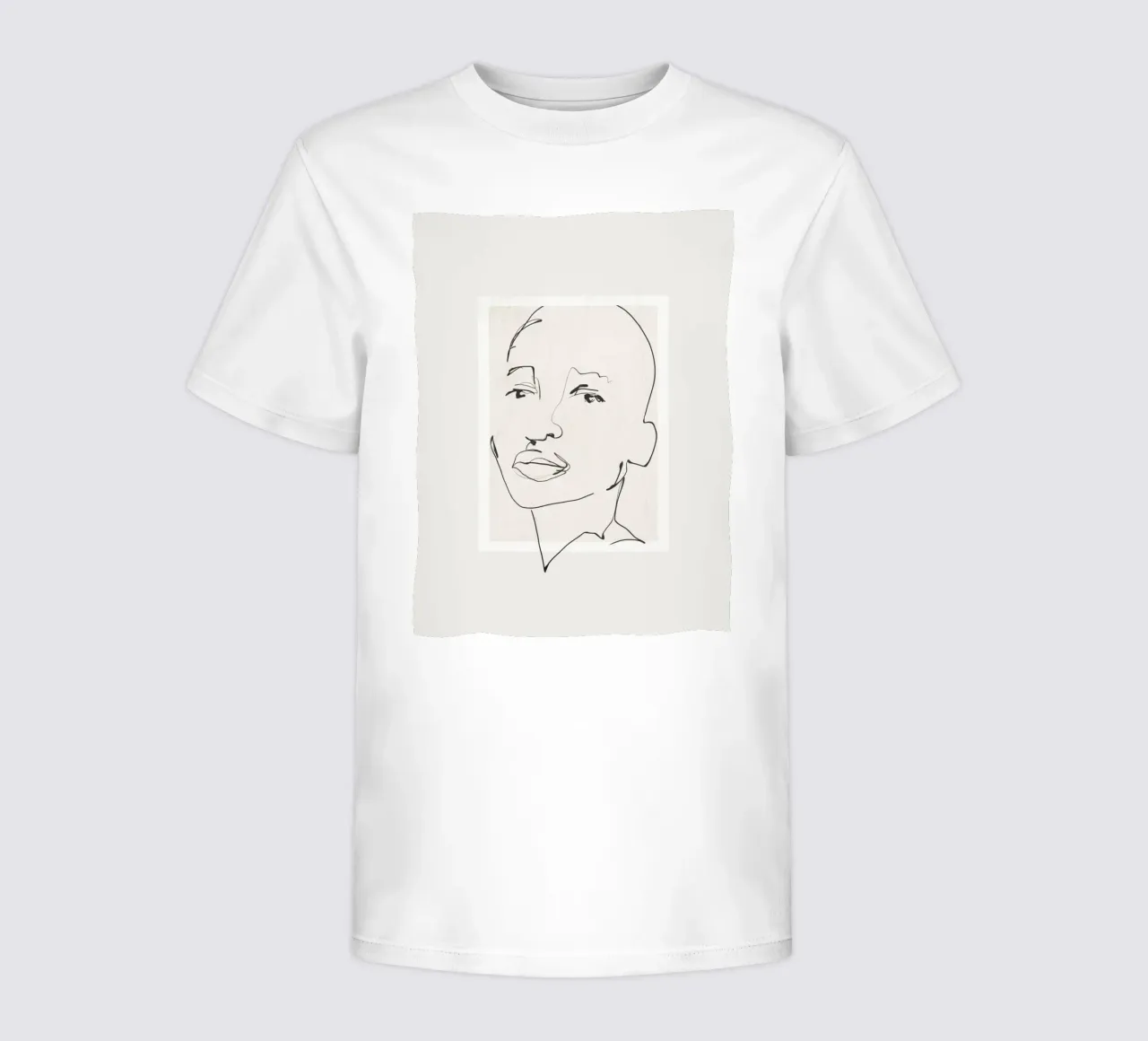 Ruhiges Gesicht Kinder T-Shirt von LeaDArt