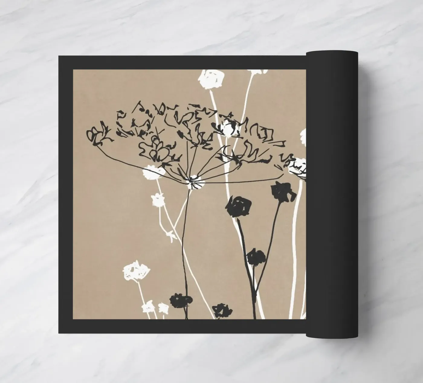 Wilde stilte deurmat van LeaDArt