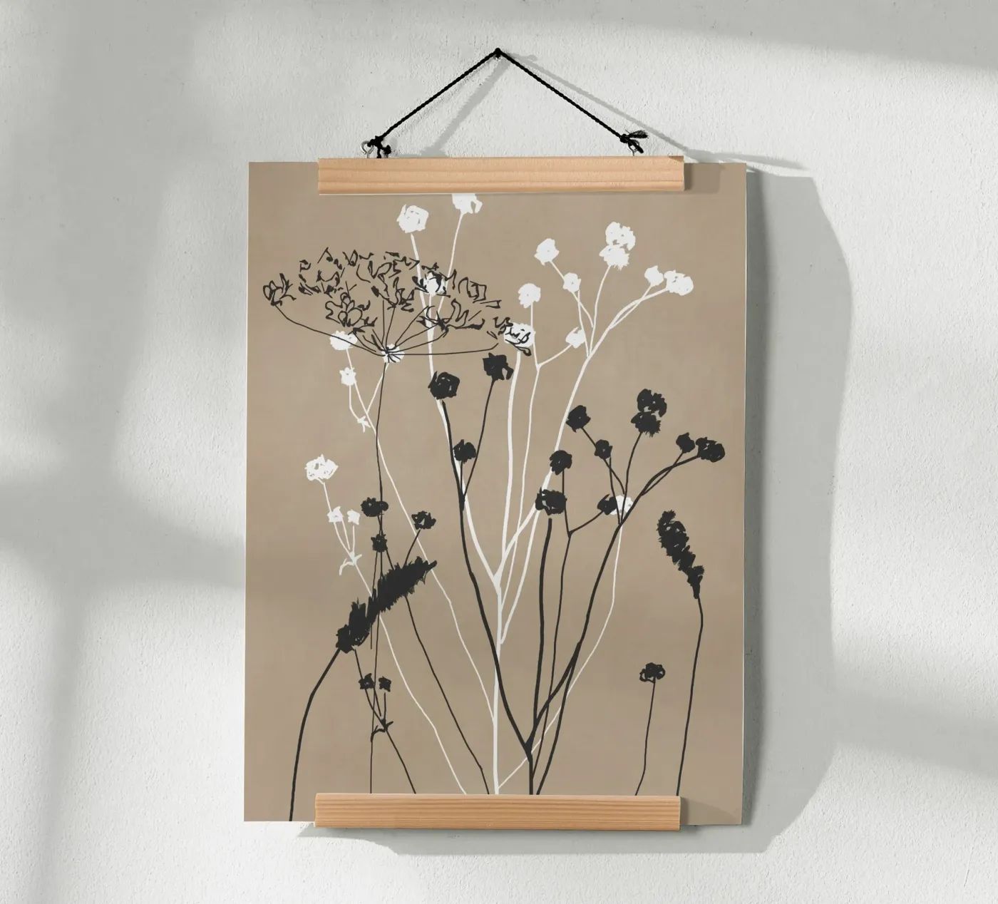 Wilde stilte poster van LeaDArt